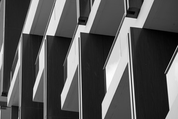Abstract background architecture lines. modern architecture detail