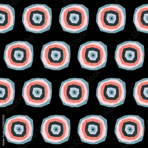 Abstract handmade seamless pattern. Childish craft wallpaper for birthday card, baby nappy, school party advertising, shop sale poster, holiday wrapping paper, textile, bag print, t shirt etc.