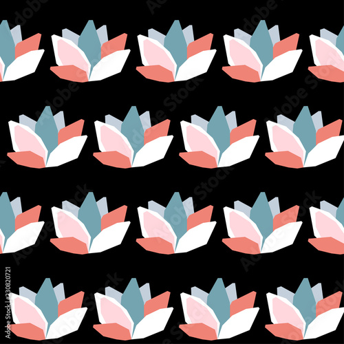Abstract handmade seamless pattern. Childish craft wallpaper for birthday card, baby nappy, school party advertising, shop sale poster, holiday wrapping paper, textile, bag print, t shirt etc.