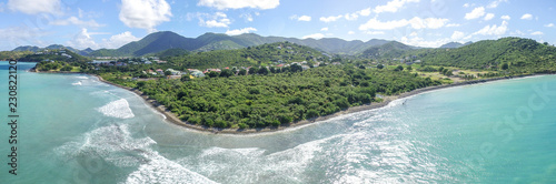 Saint Martin Sint Maarten Beaches Panoramic photo