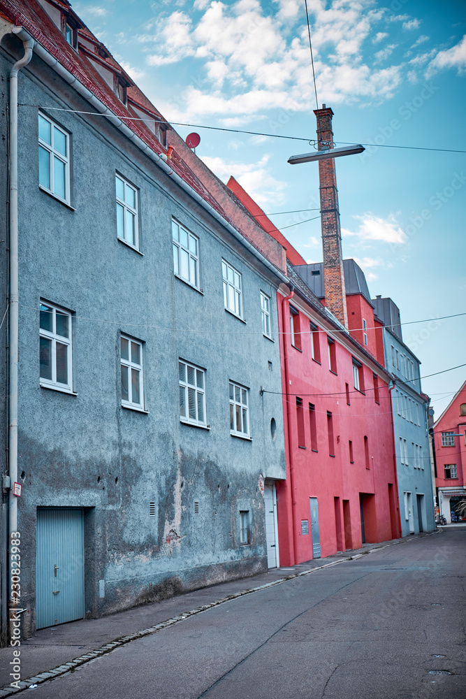 Obraz premium Memmingen is a town in Swabia, Bavaria, Germany