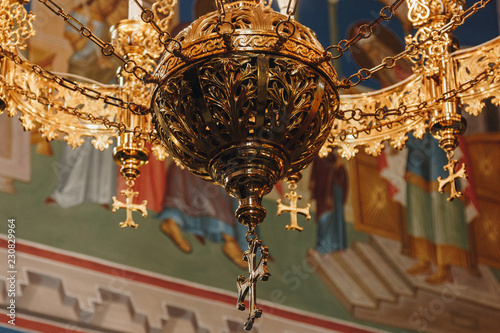Slika na platnu interior of Kiev Pechersk Lavra church