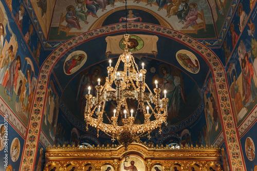 Fotografie interior of Kiev Pechersk Lavra church