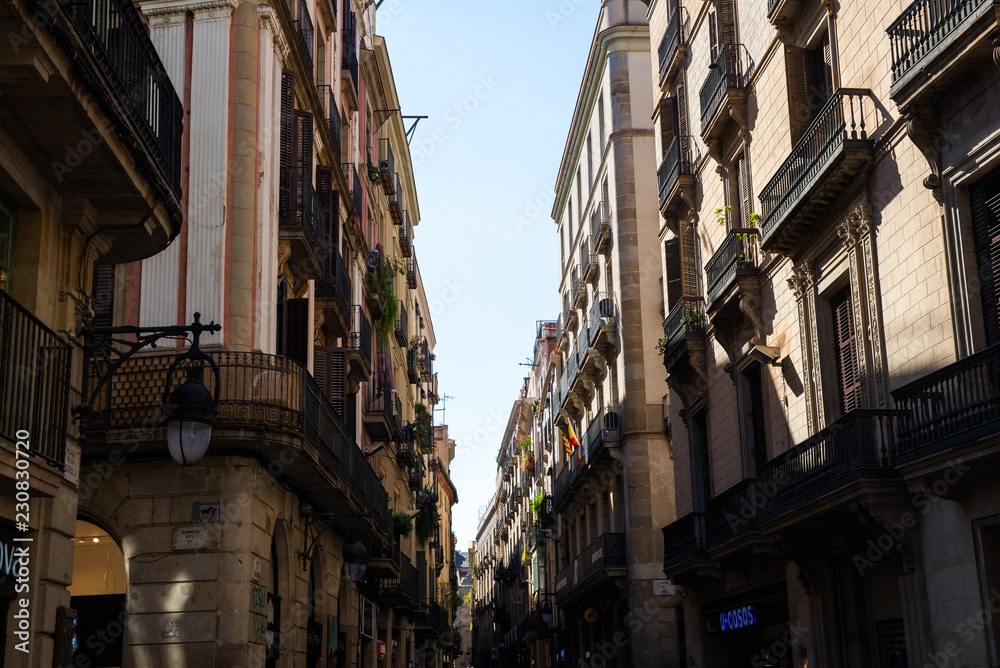 Innenstadt von Barcelona Innenstadt von Barcelona
