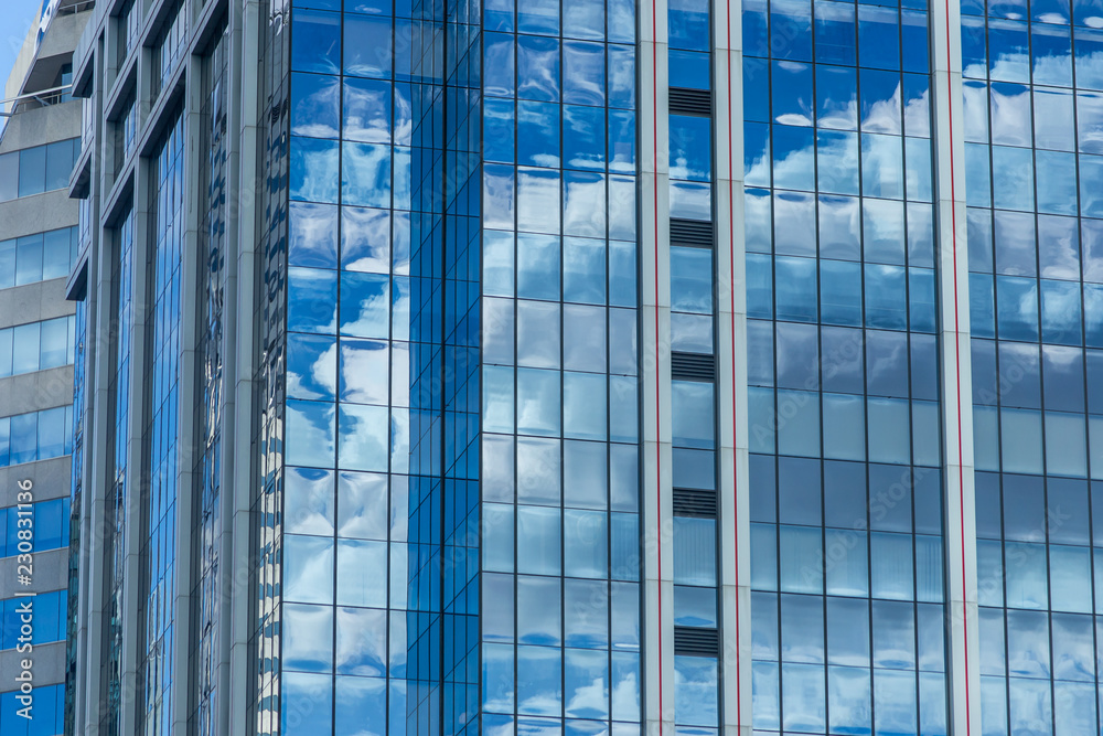 Dettail of a glass building australian architecture Dettail of a glass building australian architecture
