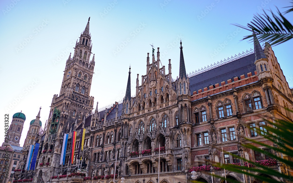 New Town Hall as seen from the Marienplatz side 