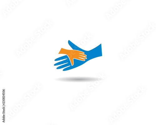Hand logo illustration Free Download Hand logo illustration - GFXLoad