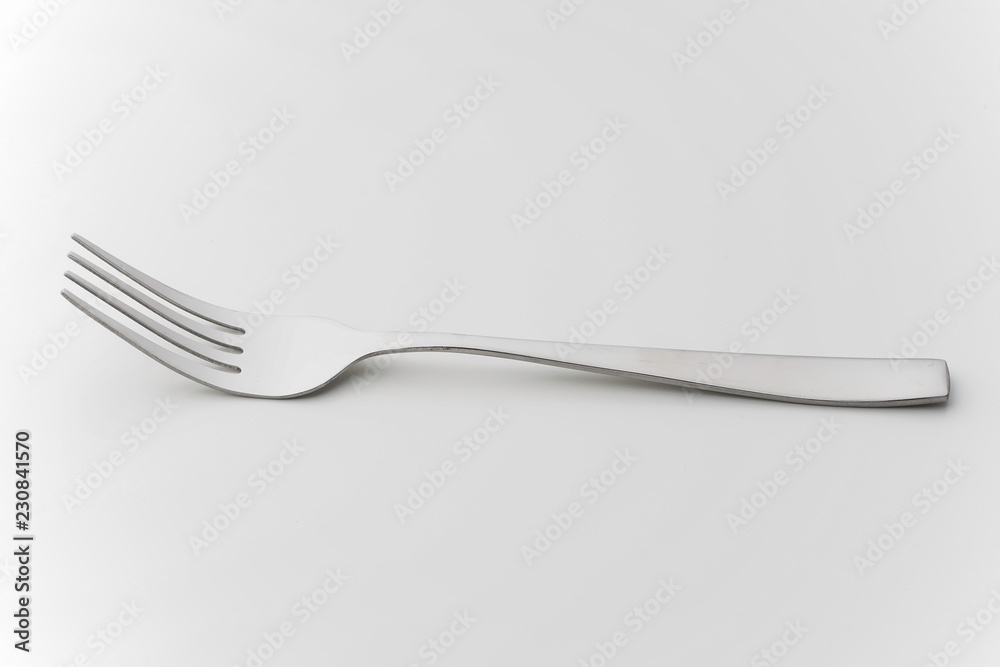 cutlery fork and spoon over white background cutlery fork and spoon over white background