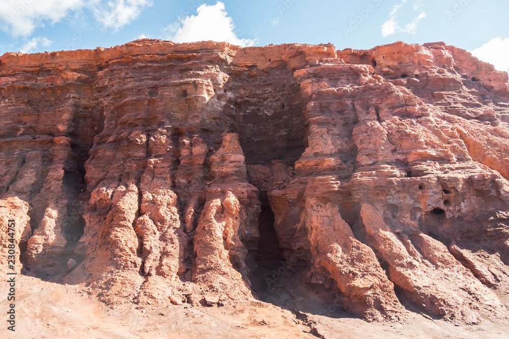 Remains of the old mines of Riotinto in Huelva (Spain)