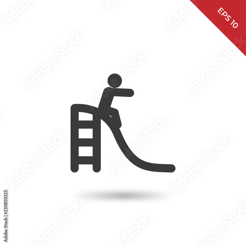 Slide vector icon