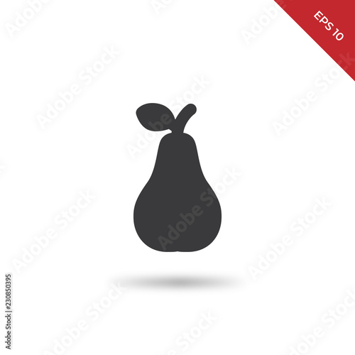 Pear vector icon