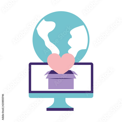 volunteers help work
