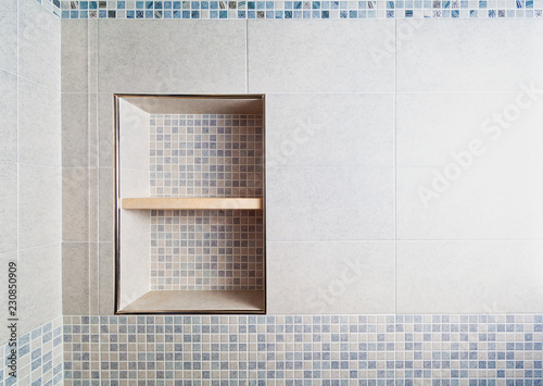 Fototapeta Bathroom mosaic alcove