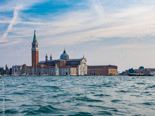 view of venice from the sea