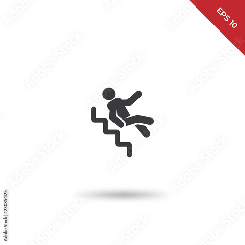 Accident vector icon