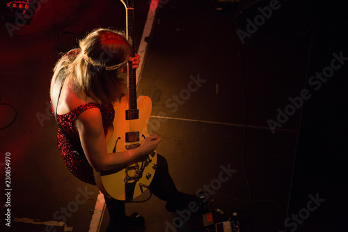 Photography Hedvig Mollestad Trio perform 2017