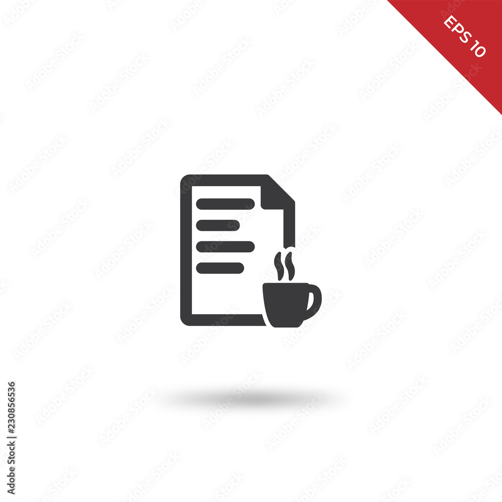 Fresh content vector icon Fresh content vector icon