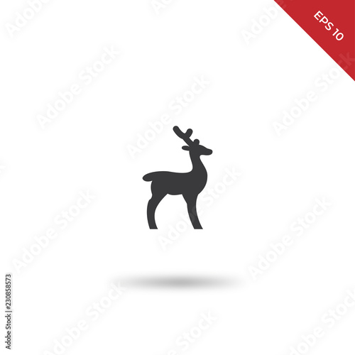 Deer vector icon