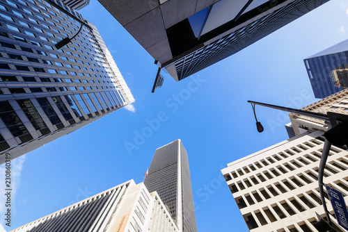 Los Angeles Downtown Skyscraper modern buildings Cityscape