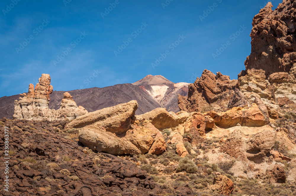 Fototapeta premium Parc volcanique du Teide