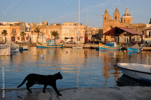 Port de Marsaxlokk, Malte photo