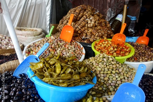 Casablanca market stall