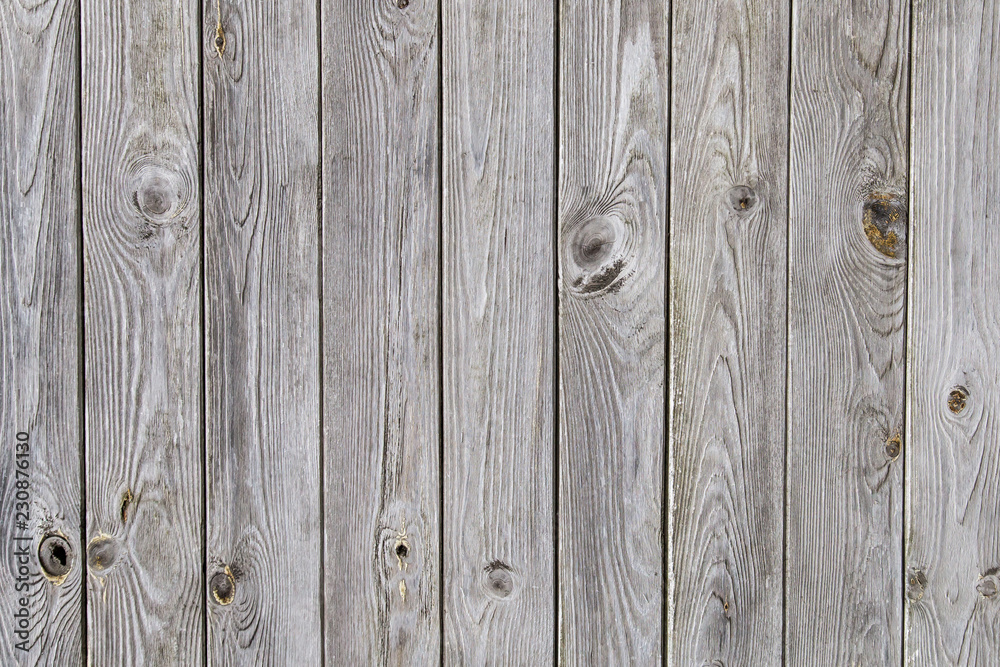 Fototapeta premium Vintage wood gray plank background texture. Old grunge