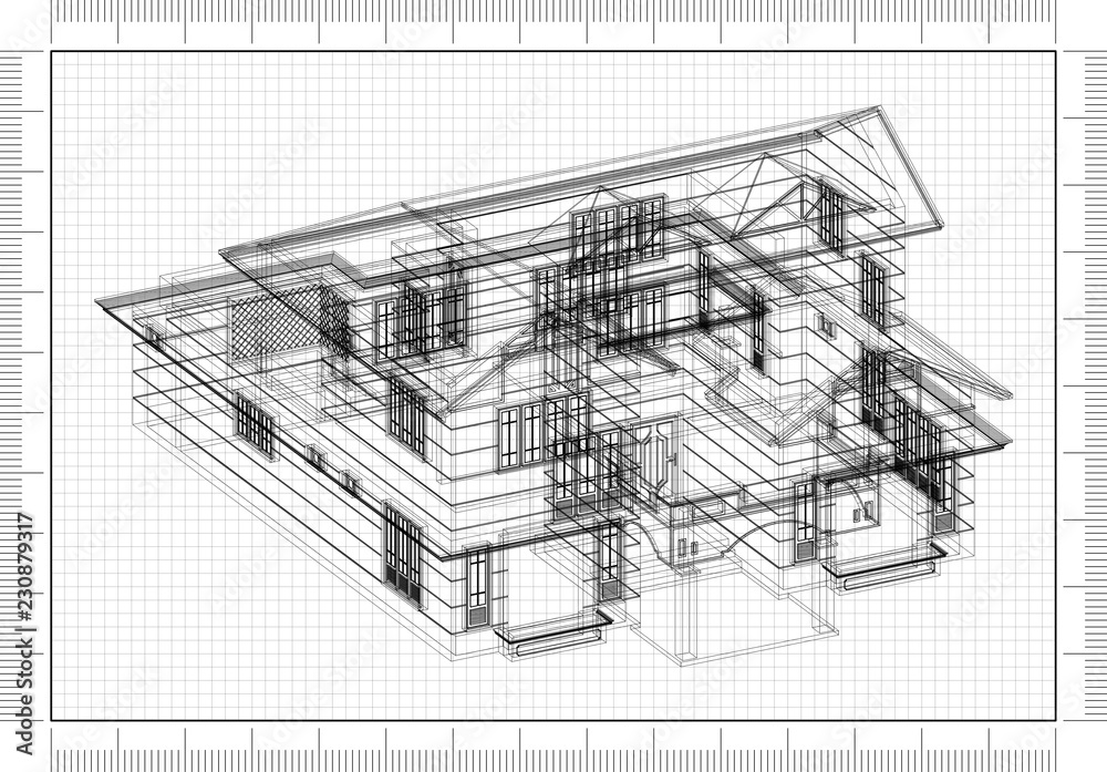 House design blueprint 