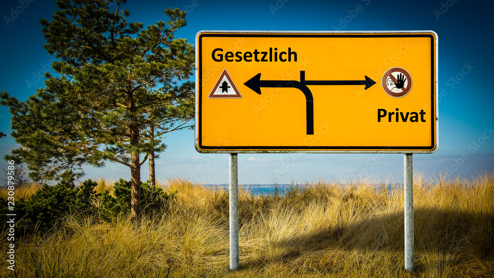 Schild 362 - Gesetzlich