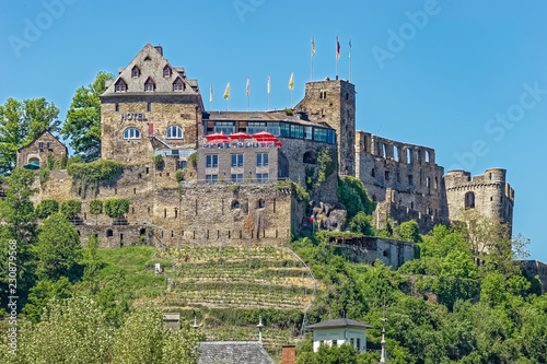 Burg Rheinfels in Sankt Goar im Mittelrheintal