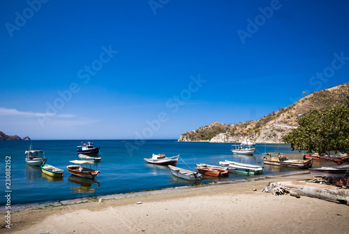 Taganga beach in Colombia © AlexCorv