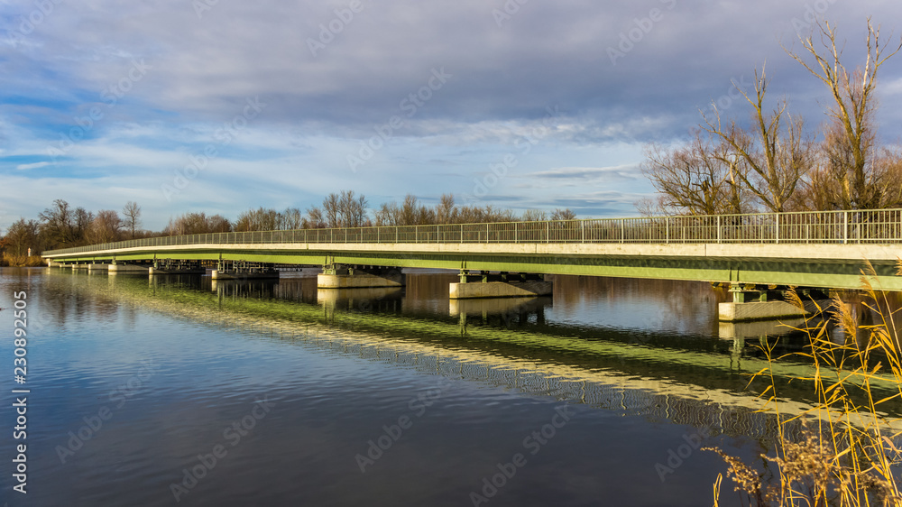 Beautiful view near Niederpoering-Isar-Bavaria-Germany Beautiful view near Niederpoering-Isar-Bavaria-Germany