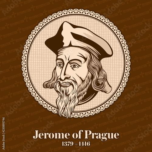 Jerome of Prague (1379 – 1416) was a Czech scholastic philosopher, theologian, reformer, and professor. Jerome was one of the chief followers of Jan Hus. Christian figure.