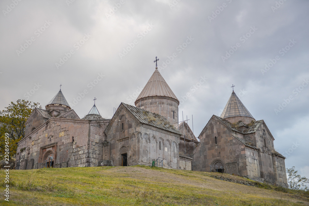 General view of the monastery complex Goshavank, Armenia. General view of the monastery complex Goshavank, Armenia.