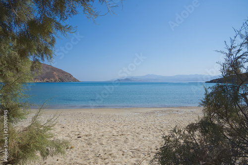 Molos beach - Paros Cyclades island - Aegean sea - Greece