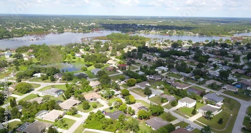 Drone Aerial of Deltona Florida photo