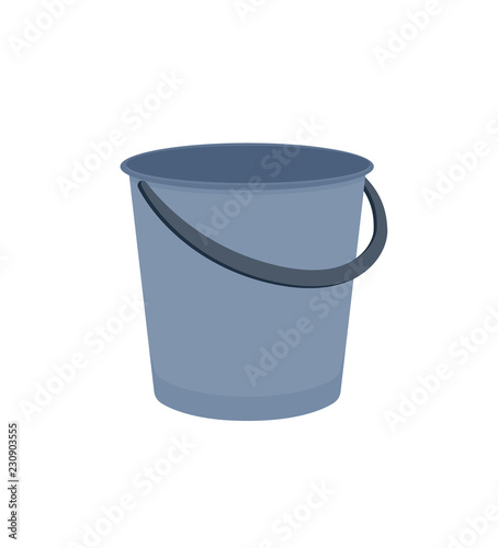 Container for Bait Mixing Vector Illustration