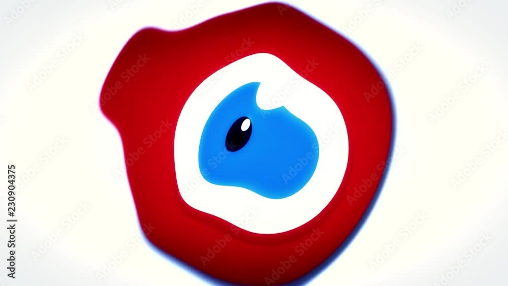 Heavy wave distortion fx: a perfectly drawn round eye watching you. Green iris, red outer circle.
Heavy wave distortion fx: a perfectly drawn round eye watching you. Green iris, red outer circle.