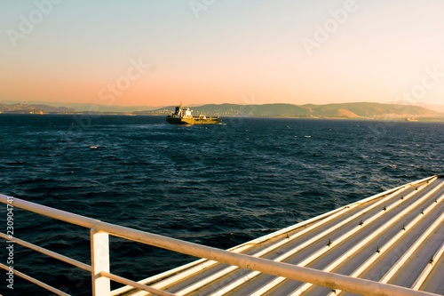 Travel by ferry, Athens region, Greece © sunrisetas2