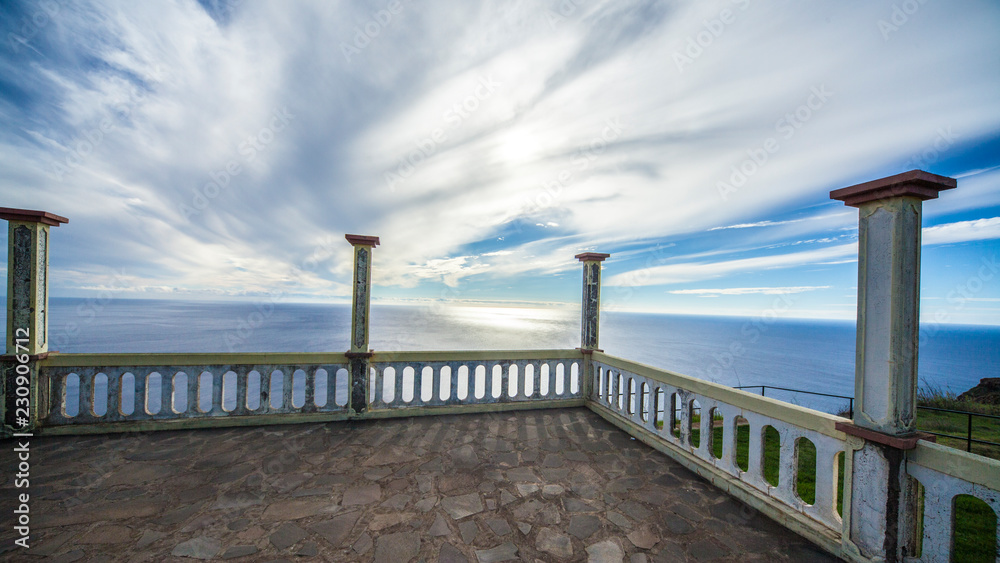 terrace by the sea