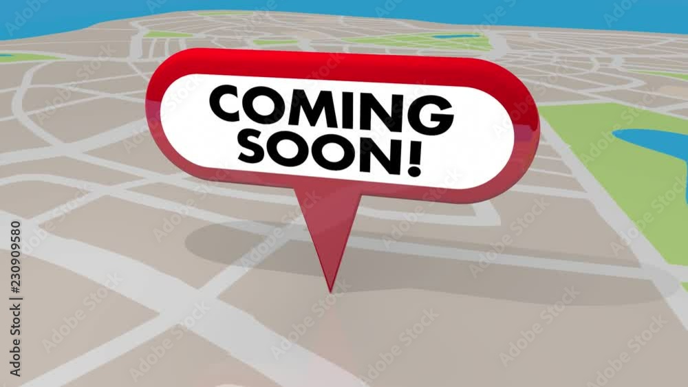 Coming Soon Future Next Available Later New 3d Animation