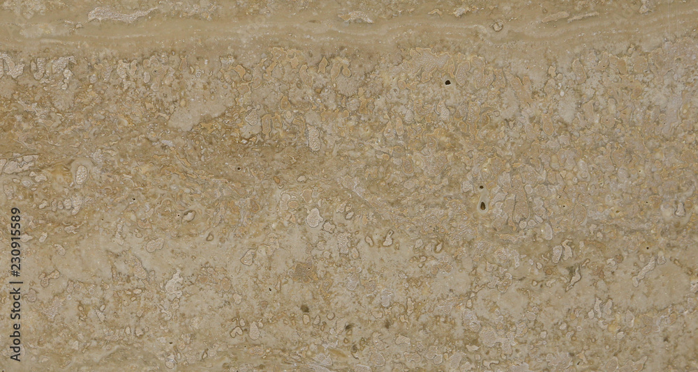 Fototapeta premium Yellow Travertine