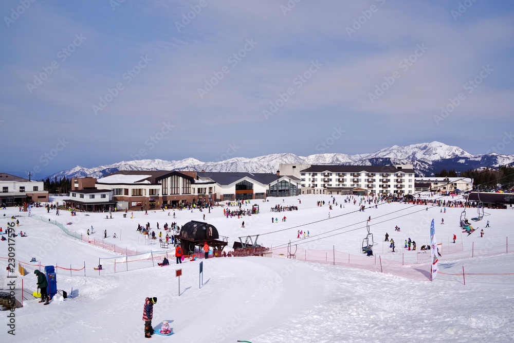 日本のスキーリゾート
