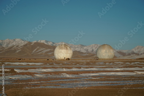 former military base of the USSR in Kyrgyzstan