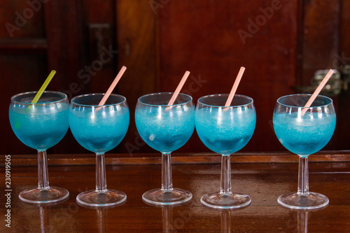 Blue Drinks