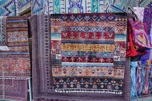 Oriental carpets, Oriental market, Asian ornaments
