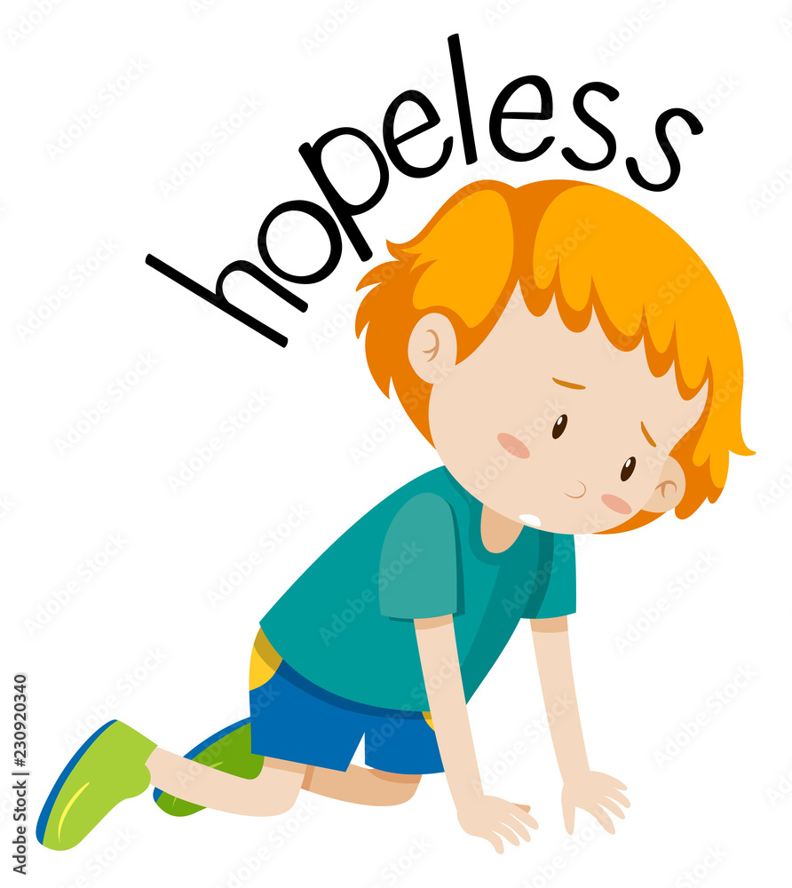 English vocabulary word hopeless English vocabulary word hopeless