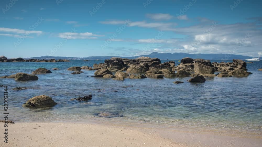 mexilloeira beach galicia spain timelapse mexilloeira beach galicia spain timelapse