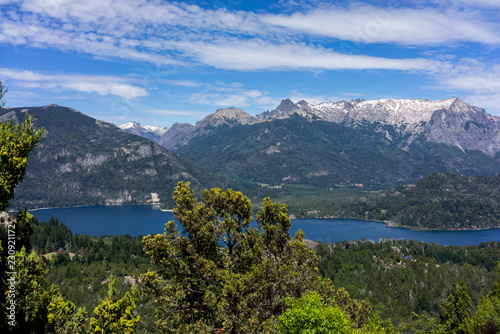 Mountain & Lake Views near San Carlos de Bariloche, Patagonia Argentina © nick