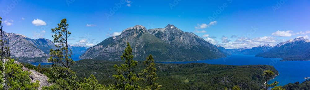 Mountain & Lake Views near San Carlos de Bariloche, Patagonia Argentina